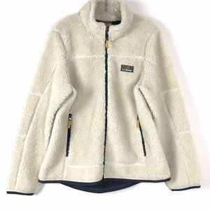 LL Bean Mountain Pile Sherpa Fleece Jacket Men's